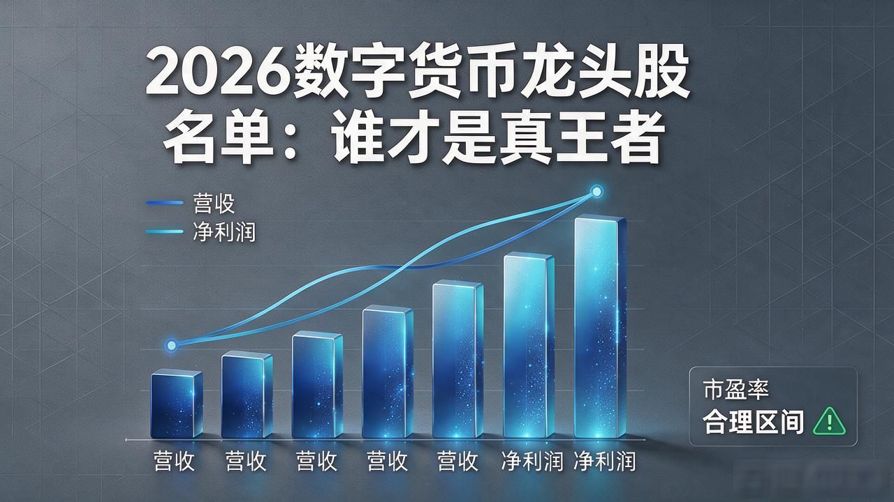 2026数字货币龙头股名单：谁才是真王者