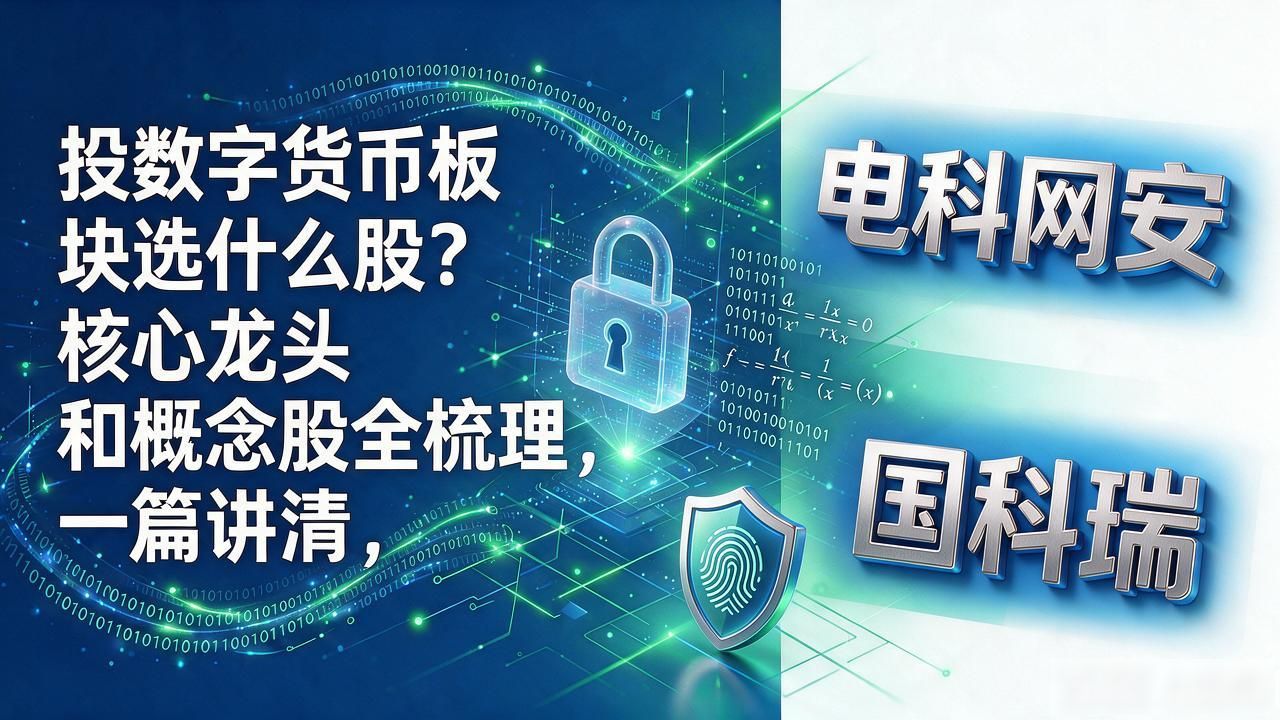 投数字货币板块选什么股？核心龙头和概念股全梳理，一篇讲清