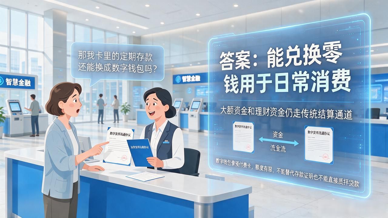 银行正式签了数字货币流通协议，普通储户的钱袋子会有什么变化