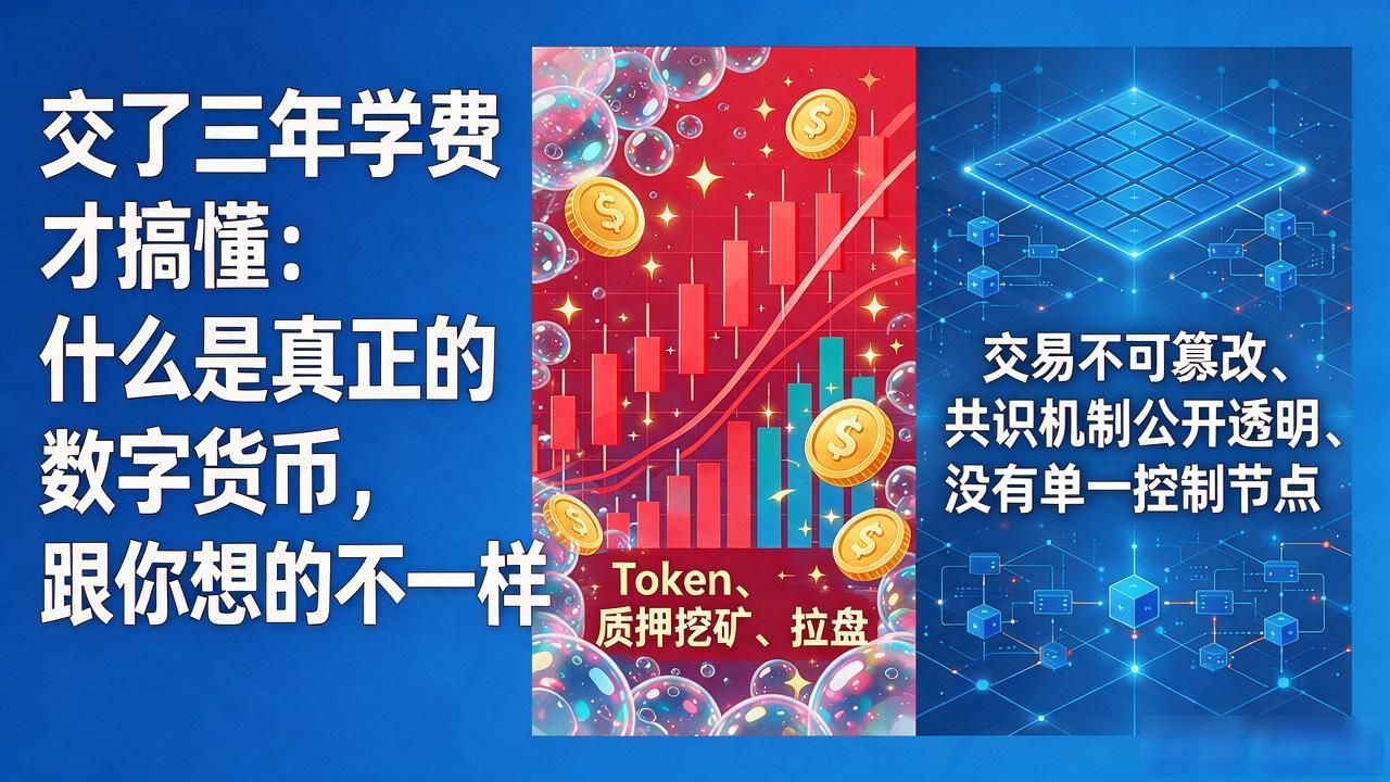 交了三年学费才搞懂：什么是真正的数字货币，跟你想的不一样