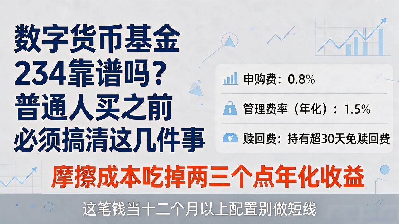 数字货币基金234靠谱吗？普通人买之前必须搞清这几件事