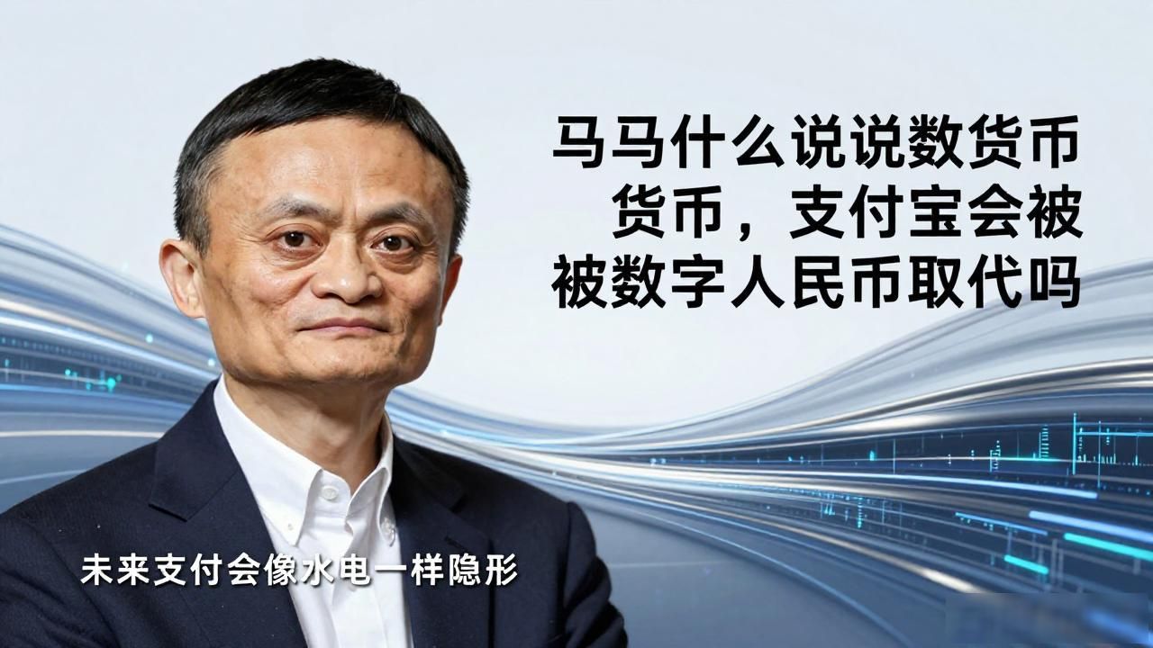 马云怎么说数字货币,支付宝会被数字人民币取代吗