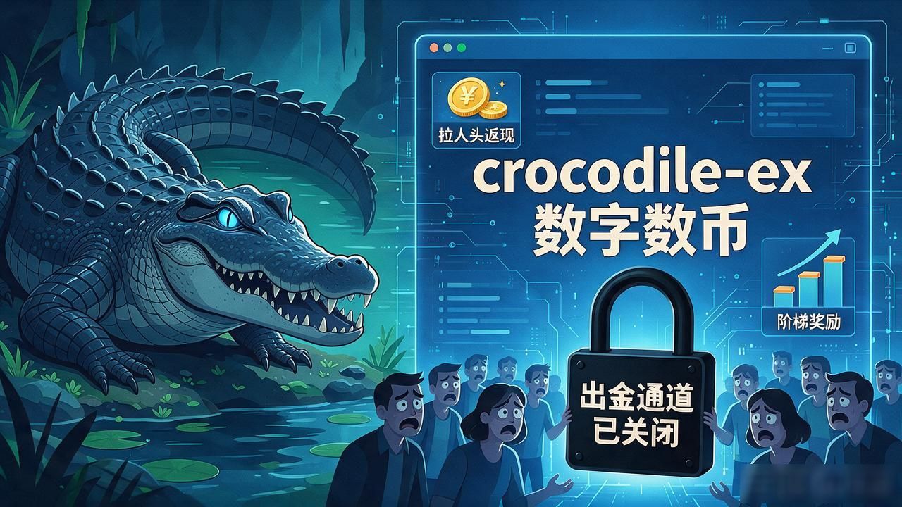 crocodile-ex数字货币是真的吗？别被高收益忽悠