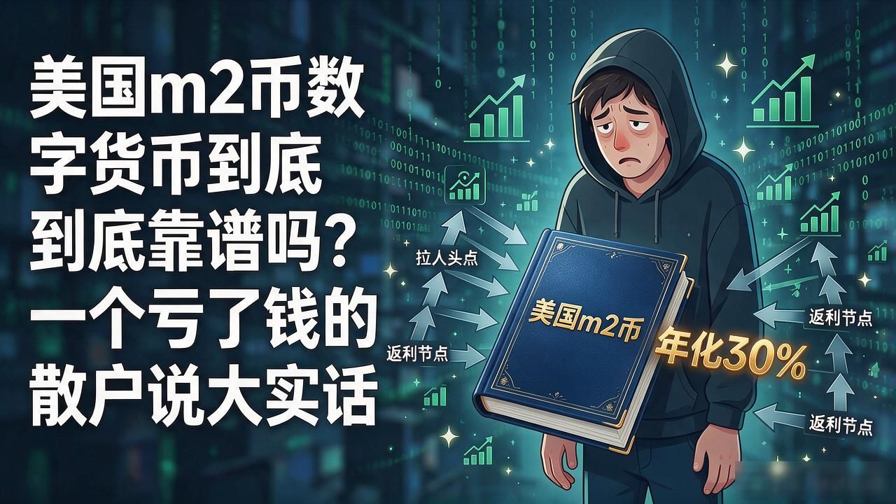 美国m2币数字货币到底靠谱吗？一个亏了钱的散户说大实话