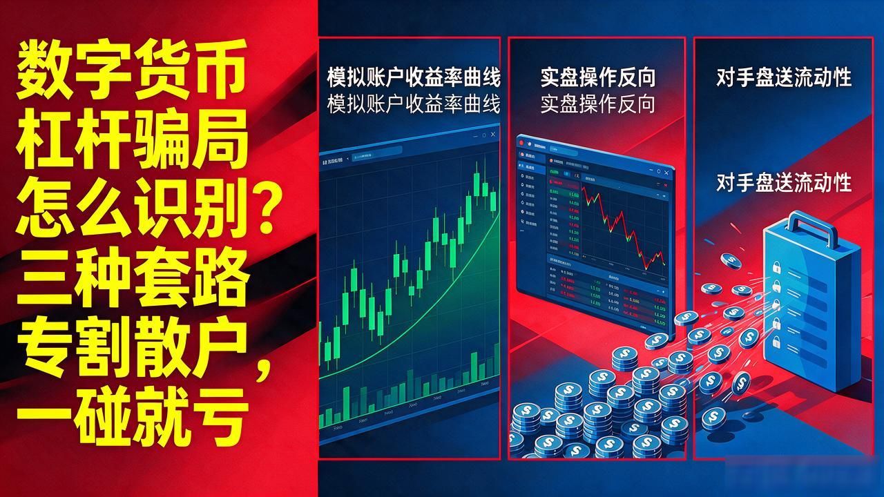 数字货币杠杆骗局怎么识别?三种套路专割散户,一碰就亏