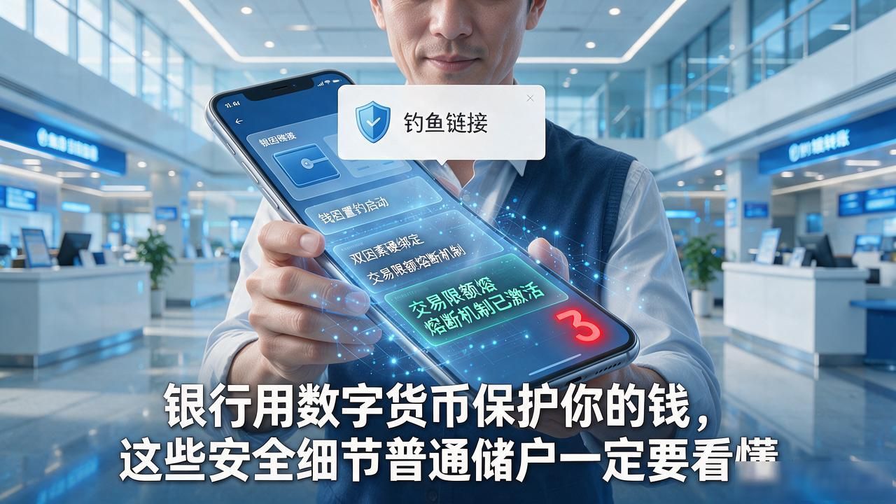 银行用数字货币保护你的钱,这些安全细节普通储户一定要看懂