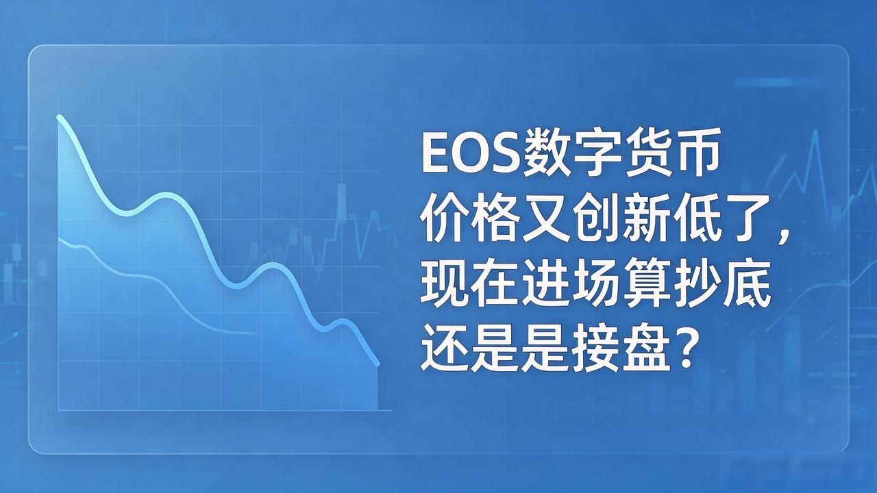 EOS数字货币价格又创新低了,现在进场算抄底还是接盘?