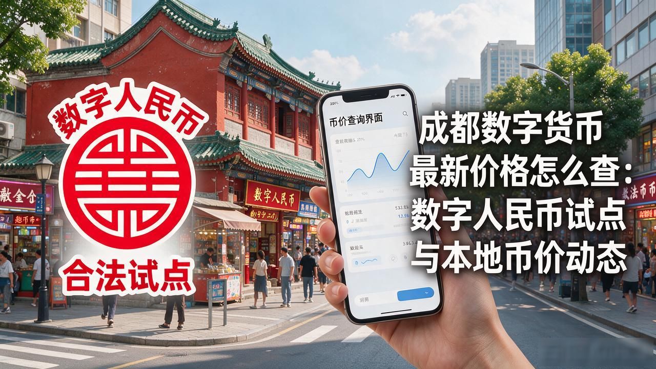 成都数字货币最新价格怎么查:数字人民币试点与本地币价动态