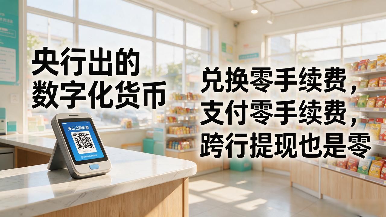 央行出的数字化货币到底怎么花,跟微信支付宝有啥不一样