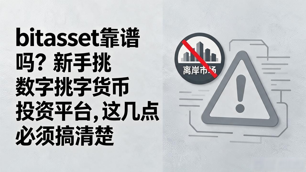bitasset靠谱吗？新手挑数字货币投资平台，这几点必须搞清楚