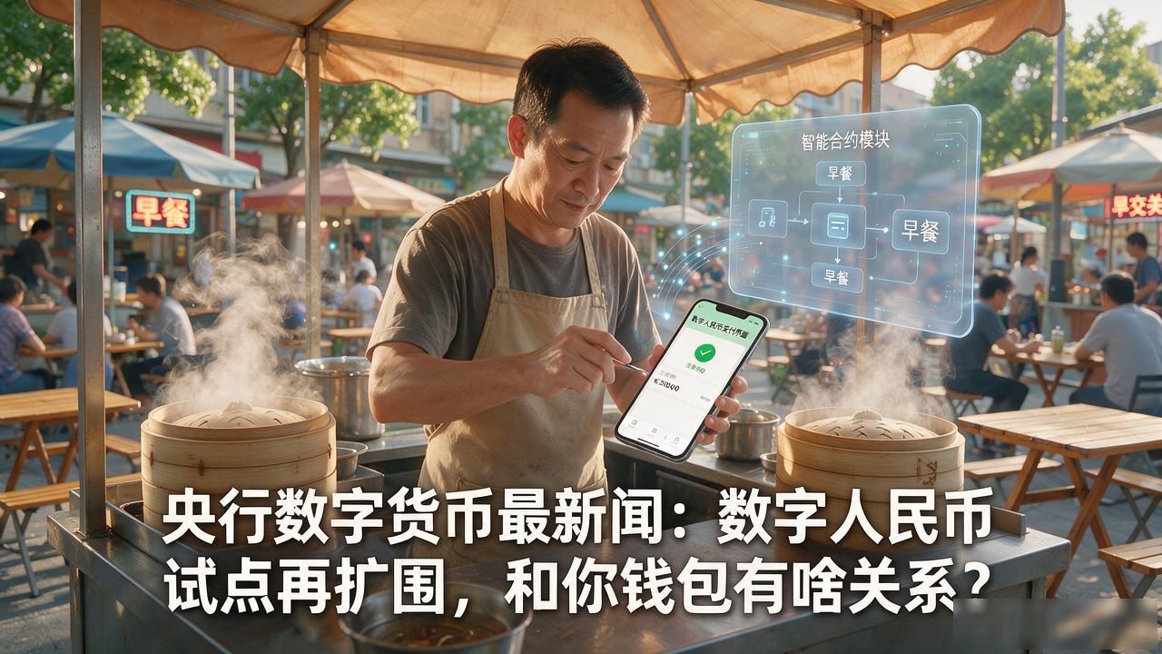 央行数字货币最新闻：数字人民币试点再扩围，和你钱包有啥关系